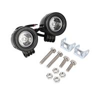 2pcs 10W LED, Hors Route Conduite Brouillard Lampe 12v Antibrouillard Haute Puissance Travail Lumière Spot Moto