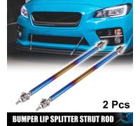 2pcs 11"-13" Voiture Avant Pare-chocs Bord SšŠparateur šŠtai Tige Multicolore