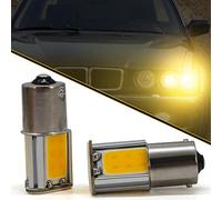 2Pcs 1156 BA15S Ampoules LED P21W 1141 1003 1073 7506 Amber Ampoule de Frein 12V Frein de Parking Turn Signal Light Lamps Tail Sauvegarde Ampoules