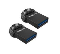 2PCS 128 Go Ultra Fit USB 3.2, Clé USB, des vitesses allant jusqu'à 400 Mo/s