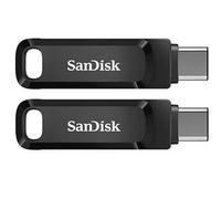 2PCS 128Go Ultra Dual Drive Luxe noire USB A et Type-C jusqu'à 400MB/s avec connecteurs USB Type-C et USB Type-A