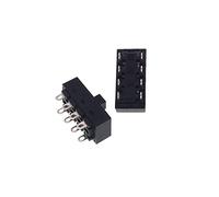 2PCS 12A 250V 3 POSITION 8 Pin à bascule Tobinage DIP interrupteur LQ-103H Sèche-cheveux Sèche-cheveux Hot Cold Wind compatible JJ-15 Flyco FH6218 / 20/21/11