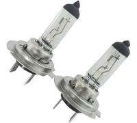 2pcs 12V Bright H7 55W 6000K Phare halogène à gaz Les Ampoules de Lampe de Voiture d'origine(Blanc Pur)