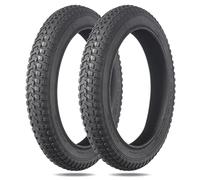 2PCS 14/16/18X2,125 Pouces Pneus De Vélo 14/16/18 2,125 Pouces Durables Et Résistants Résistants Aux Crevaisons Pneus De Remplacement Compatibles avec Les VTT Vélos De Route BMX(14x2.125)