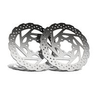 2PCS 140mm Disque de Frein pour Scooter Rotor avec 6 Trous Arrondis Compatible avec Kukirin G2 Master / G3 / G4 Scooter Électrique Pièces de Frein Originales Accessoires