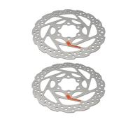 2PCS 140mm Scooter Frein Disque Rotor Pad 6 Trous Arrondi Compatible avec Kukirin G2 Master / G3 / G4 Scooter électrique Pièces de frein d'origine Accessoires