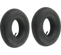 2pcs 145/70- 6 Tube intérieur de pneu avec tige de valve droite en caoutchouc pour Go Karts 90ccm Hand Trucks Tondeuse à gazon