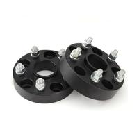 2pcs 15-45mm PCD 5x98 58.1mm Accessoires Voiture Adaptateur D'entretoise Roue En Aluminium Pour Alfa Pour Romeo 147/155/156/164/4c/gt/gtv(2pcs 20mm black)