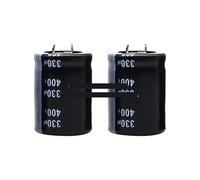2pcs 16V 25V 35V 50V 63V 80V 100V 200V 250V 400V 450V 820UF 6800UF 10000UF 22000UF Aluminum Electrolytic Capacitor MQXFCZUX(100V2200UF 25X40MM)
