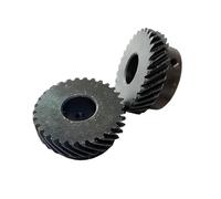 2PCS 1M 30T 45 degree 90° Helical gear DIY electronic starter Staggered gear 10 12 14 15 16 mm Bore diameter IINKUEYK(10mm)