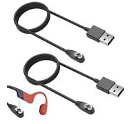 2Pcs 1MUSB Charge Magnétique pour Shokz, Cordon Chargeur Remplacement avec Connexion Stable, Compatible avec Casques à Conduction Osseuse Shokz AeropexAS800 & OpenRun/OpenRun Pro/OpenRun Mini/OpenComm