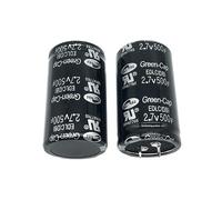 2PCS 2.7V 500F Super Farad Condensateur 35x60mm Automotive Super Farad Condensateur Alimentation de secours Pièce de redresseur automobile