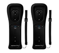 2pcs 2 En 1 Manette Wii Avec Motion Plus, Contrôleur Wii Télécommande Controller Wii Remote Motion Plus Intégré Compatible Avec Wii Wii U Wii Mini