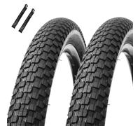 2PCS 20/24/26 * 1,75/1,95/2,125/2,3/2,35 Pouces Pneus de vélo VTT 20/24/26 1,75/1,95/2,125/2,3/2,35 Pouces Pneus de Remplacement pour vélo électrique avec Protection Anti-crevaison(20x1.95)