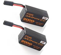 2pcs 2000mAh 11.1v Batterie grande capacité pour Parrot AR.Drone 2.0 Quadcopter Nouveau