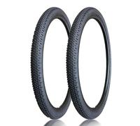 2PCS 24/26x1,95 Pouces Pneus VTT 24/26 1,95 Pouces Pneus de vélo de Remplacement pour Les Conditions de Terrain Mixte, Pneu de vélo Standard avec Protection Contre Les crevaisons(26 * 1.95")