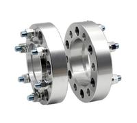 2PCS 25/30/35/40/45mm 6x114.3 Accessoires De Voiture Adaptateur D'entretoises De Roue 6 Pattes Pour Nissan NP300 2014-2020 Kit étendu(25mm Silver)