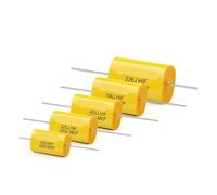 2Pcs 250V MKP Capacitor HIFI Fever Audio Metal Film Coupling Frequency Dividing 1UF 1.5UF 1.8UF 2.2UF 2.7UF 3.3UF AUOQKQUT(250V18UF)