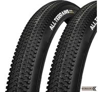 2pcs 26x2.35 Pneu VTT Gravel, Bande de Roulement Épaisse, Résistant Aux Crevaisons | 26 2.35 Pneu Tout-Terrain | Compatible Tubeless