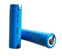 2PCS 3.7V 800mAh Batterie pour Brosse À Dents Électrique, Batterie Rechargeable - Compatible avec Oral-B IO6 IO IO9 IO8 8N, Type 3758 3759 3753