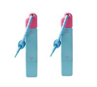 2PCS 3 Secondes Instant Stain Remover Pen, 12 Ml Stylos Détachants Avec Lanière Et Double Extrémité, Pour Répondre Aux Besoins De Nettoyage Soudains Au Restaurant, Dans Les Transports, Etc
