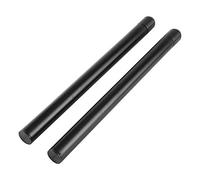 2Pcs 300Mm Tube De Guidon, Guidon Clip-One 7/8" 22Mm ls Pour Moto e De Rempment À Clipser En Aum(Black),Tube Demi Guidon 22Mm,Tube Demi Guidon Moto 22Mm,Tubee Guidon De Moto,Guidon De Moto À Clipser,P
