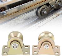 2pcs 32 mm galet coulissant et type rail à galets rainurés f��r