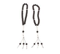 2Pcs 33 Beads Prayer Beads, Handheld Buddha Meditation Necklace Buddhist Meditation Bead Bracelet