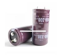 2PCS 330U 180V 200V 250V 400V 420V 450V 500V 330UF Audio Aluminium Electrolytic Capacitor Welding machine power inverter AUOQKQUT(200V 330UF 25X30MM)