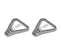 2PCS 350A Connecteur Poignée Batterie Sûre Connecteur Rapide Poignée pour Panneaux Solaires Double Système de Batterie Réfrigérateur (Gris)