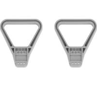 2pcs 350A connexion poignée batterie sûre rapide pour panneaux solaires Dual -System -K��réfrigérateur gris