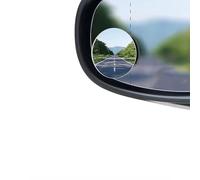 2PCS 360° Rétroviseur Angle Mort pour GMC Terrain Sierra Canyon Yukon Acadia Savana Denali AT4 Granit, Miroir Grand Angle Réglable à pour Élargir la Visibilité et Sécuriser