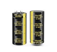 2Pcs 400V1500uF 400V1800uF 400V2200uF 400V2700uF Electrolytic Capacitor For Fever Amplifier HIFI Audio Filter Capacitor EKFBQBGW(400V1500uF 35x80)
