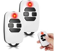2PCS 433,92 MHz Telecommande Portail DEA | Compatibles GTI2, GTI4, GT2/4, Mio TR2/4, TR2N, TR4N, 4 Canaux, Portée maximale 150 mètres