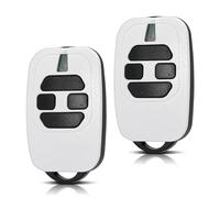 2PCS 433,92 MHz Telecommande Portail DEA, Compatibles GTI2, GTI4, GT2/4, Mio TR2/4, TR2N, TR4N, 4 Canaux, télécommande pour portail et porte de garage avec portée jusqu’à 150 m