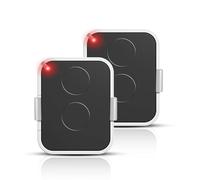 2PCS 433,92 MHz Télécommandes de Portail, Compatible Nice Era ONE2/ON2E/ON4E/ON1E, 2 Canaux Télécommande Porte de Garage,Rolling Code
