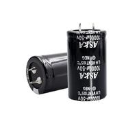 2Pcs 50V 10000UF Snap in Aluminum Electrolytic Capacitor 30x50mm(1.2 * 2inches) for Power Amplifier and Filter, Through Hole compatiable to Car (50V 100000UF) Capacitance Meters