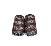 2PCS 50V10000UF KMH 30X50mm Aluminum Electrolytic Capacitors EKMH500VSN103MR50S Capacitance Meters