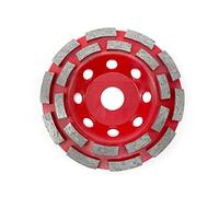 2pcs 5'125mm Double rangée Roue de la roue meulage boîte bol grincement boue for le béton en granit marbre