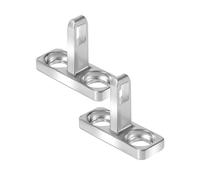 2pcs 5304505088 Loquet de Porte de Lave-Linge, Gâche de Porte de Lave-Linge pour Electrolux Frigidaire AP6031188 4452319 PS11766033 EFLW317TIW0 EFLW417SIW0 EFLS517SIW0 Pièces de Lave-Linge
