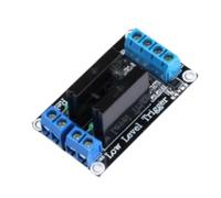 (2pcs) 5V Solid State Module - 1/2/4/8 Way, 240VAC 2A Low Level Trigger, High Durability, Fast Switching Frequency, Ideal for Automation Projects(2-Way Solid State Relay Module)