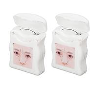 2pcs 65.6ft Corde De Cartographie Des Sourcils Pré-encrés Marquage De Maquillage Professionnel Marquage De Fil Outils De Sourcils Symétriques Noir Convient Pour Le Maquillage Des Yeux Des Femmes