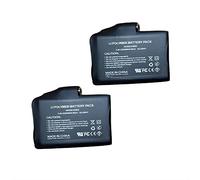 2PCS 7.4V 2200mAh Batterie Rechargeable au Lithium polymère, Baceyong Batterie au Lithium-ION polymère au Lithium-ION polymère Certification de sécurité UL FCC Piles Noires Anti-poussière