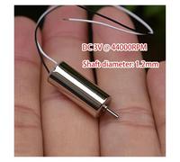 2PCS 8520 8.5mm*20mm Coreless DC electronic starter Ndfeb 3V 44000RPM Ultra-High Speed Engine DIY RC Drone CZAOINCU