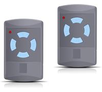 2PCS 868,3MHz Télécommande Portail Replacement pour hsm4-868/HSM 2/4,HSM4-868 HSE2-868 HS4-868,Telecommande de porte de garage, 4 canaux
