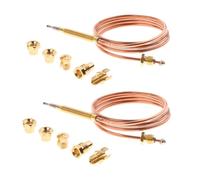 2pcs 9 Set de remplacement de thermocouple 0cm for fours à gaz Chaudières Chauffe-eau, montage facile sur la plupart des brûleurs pilotes