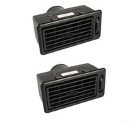 2PCS ABS Air Vent 120x60mm for Truck RV Bus Dashboard