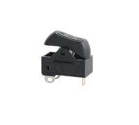 2PCS AC 250V 6A / AC125V 10A 3 Positions 3 Pins Terminal DPDT Rocker Switch KCD15-103 RK2-33 black CZMDKEXM
