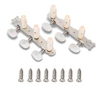 2pcs Accordeurs De Guitare Classique, Ancrages Mécaniques Et Clés Pour Guitare, Chevilles D'accordage, Têtes De Machine En Métal, Accordeurs De Cordes Stables Et Rapides à Installer