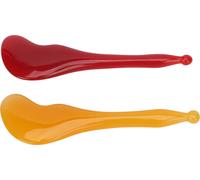 2Pcs Acupuncture Pen Resin Self Massage Gua Sha Pointing Pen Deep Tissue Massage Stick